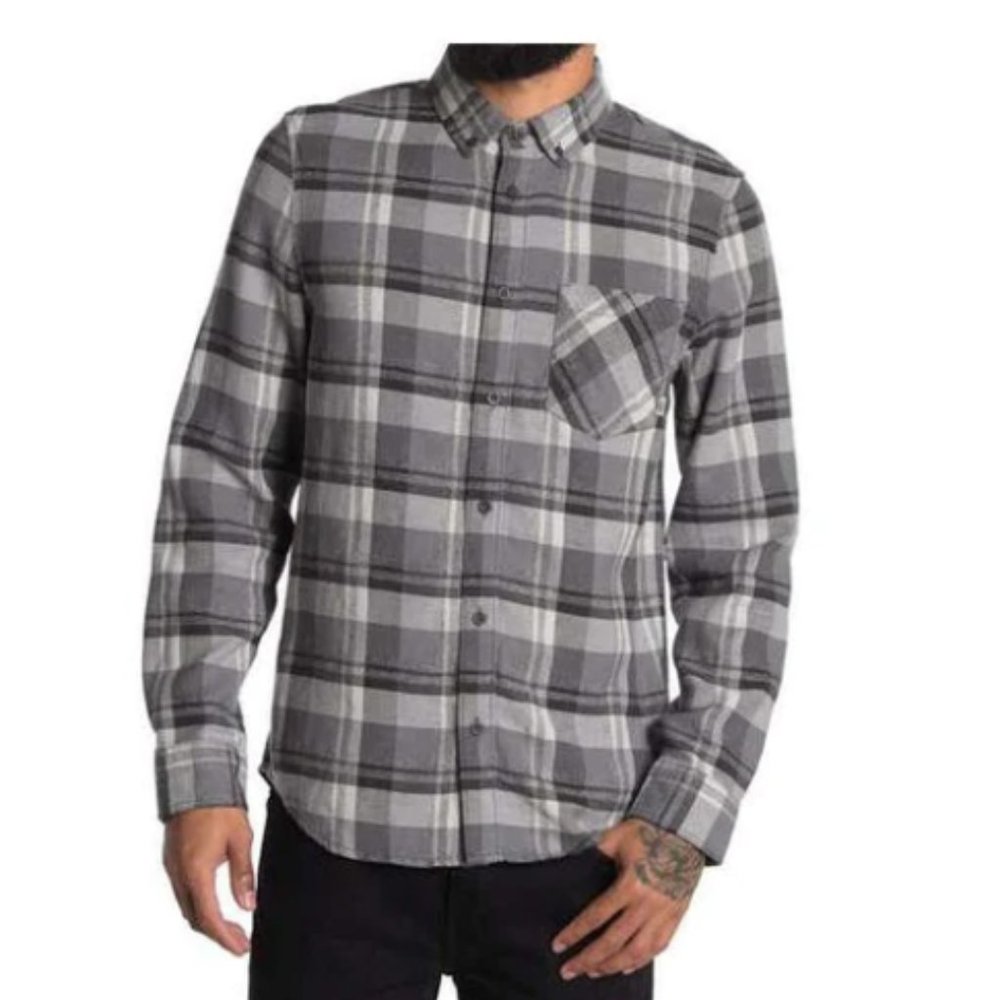 VANS Brisk Taker Phantom Plaid Mens Small